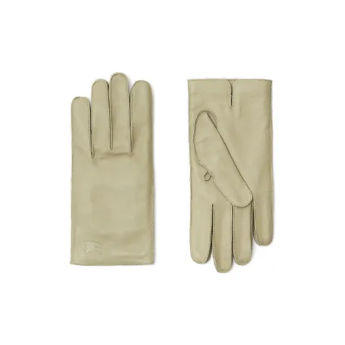 Burberry Lambskin, Cashmere, Mulberry Silk, Leather Gloves Men's