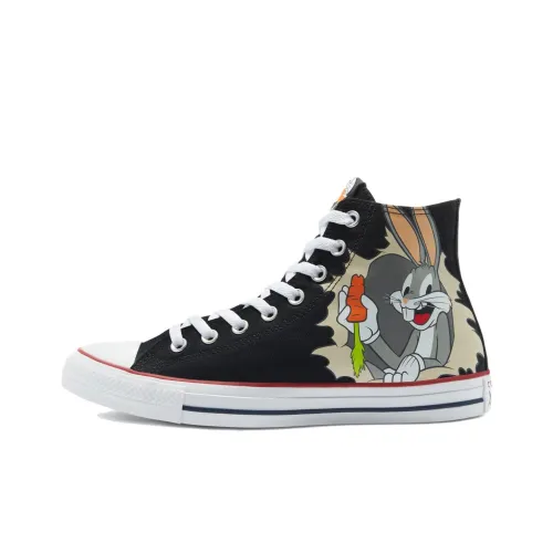 Bugs Bunny x Converse Chuck Taylor All Star High Топ Кеды Унисекс Черный