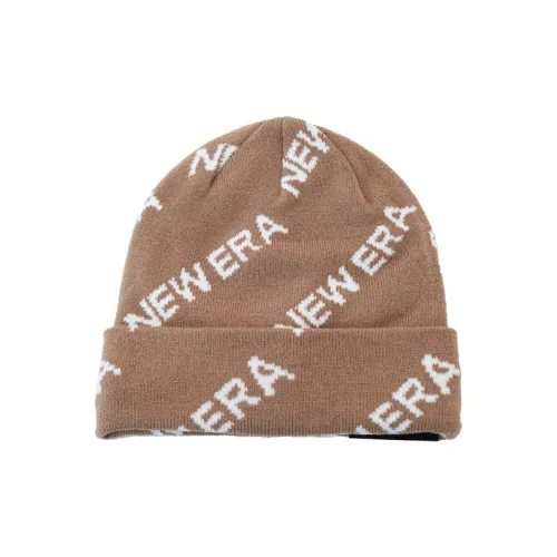 New Era Полиэстер Beanies Унисекс Хаки