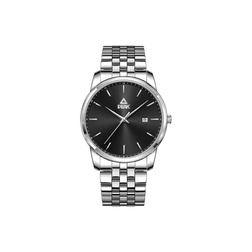 PEAK Heritage Collection Кварцевый механизм ремешок из нержавеющей стали черный циферблат мужские часы