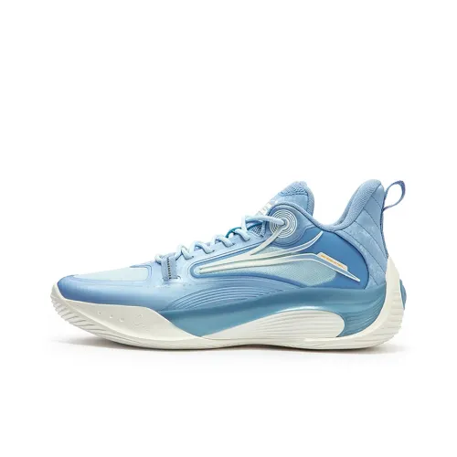 361° AG Shine 2,0 Амортизаторы Shock Resistant Низкий Топ Баскетбольные кроссовки Мужской Небесно-голубой