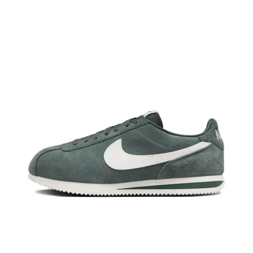 Nike Cortez Low Топ Повседневные Беговые Кроссовки Мужские Зеленые