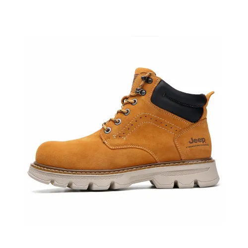 JEEP Короткий Мартин Boot Унисекс Золотой