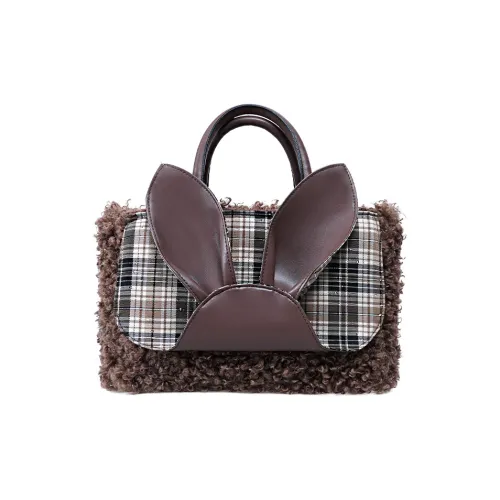 Rebirth Холст Тоут Сумка Сумка для покупок Большая Женская Карамель Кролик Миллениум Фиолетовый Кролик