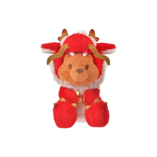 Disney Thriving 'Дракон' Коллекция Бобовый Prosperous Дракон Коллекция Маленькая Кукла Плюшевая Кукла 14 см Высота