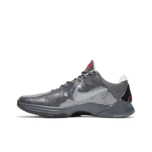 nike Zoom Kobe 5 Kobe 5 Aston Martin Pack Slip-resistant Low Top Баскетбольные кроссовки для игры Мужской Серебряный