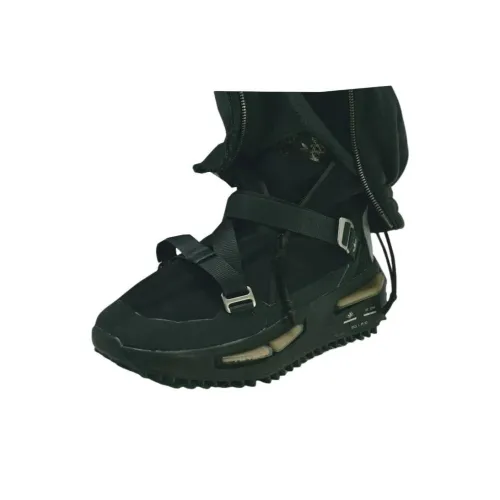 HAMCUS x Adidas Originals NMD S1 Амортизация Устойчивость к истиранию Отводящий влагу Высокий Топ Повседневная Обувь Мужская Черная