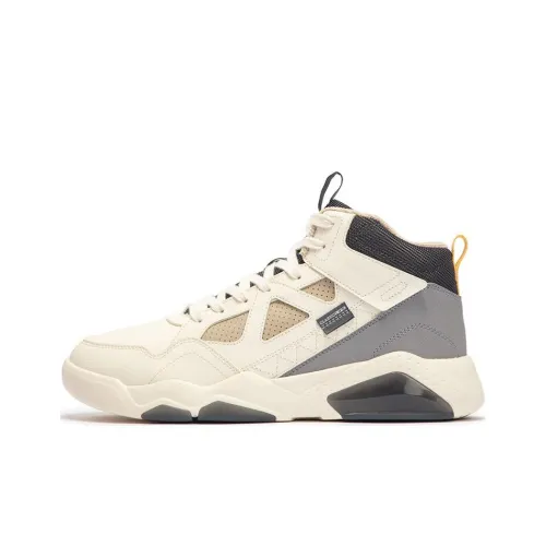 361° Зимняя кампания 2 Противоскользящий устойчивый к истиранию MID Топ Повседневная обувь Мужская Белый Серый