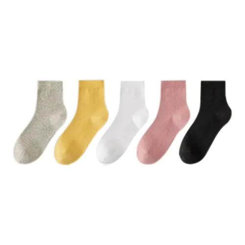 MENGNA Носки Crew Женские упаковка из 5 пар