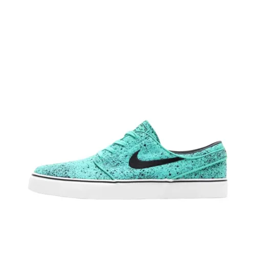 Nike SB Stefan Janoski Устойчивый к истиранию Дышащие Низкие Кроссовки для скейтбординга Мужские Зеленые
