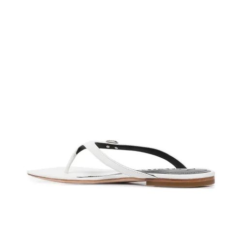 Alexander Wang Шлепанцы Женские Белые