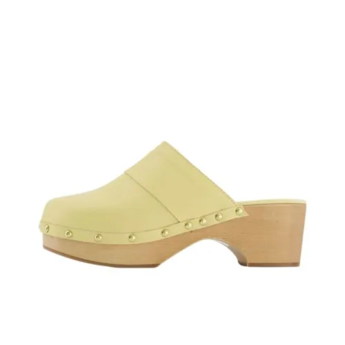 Aeyde Домашние тапочки Женские Желтые