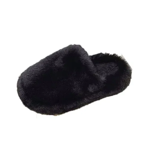 Тапочки для дома с принтом персика женские