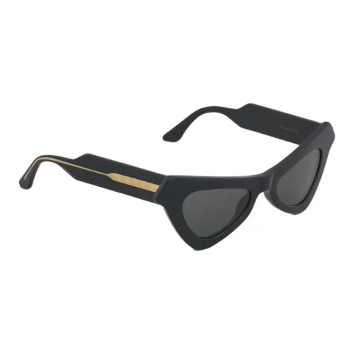 MARNI Ацетат Нерегулярная форма Солнцезащитные очки Мужской Черный