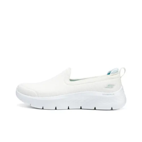 Skechers GO WALK Fle Abrasion Resistant Дышащий Легкий Низкий Топ Casual Женский Белый