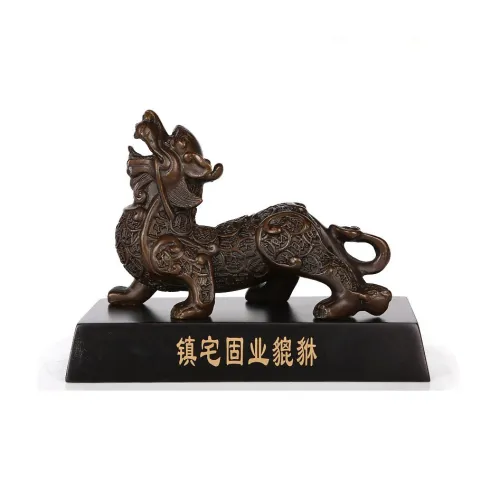 Боул Чистая медь Money Китайское благоприятное животное Ручная работа Технология Статуэтка Оформление Трендовые продукты