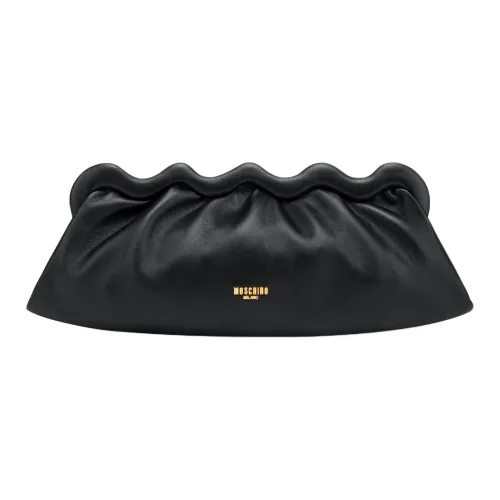 MOSCHINO Овчина Клатч Женский Черный