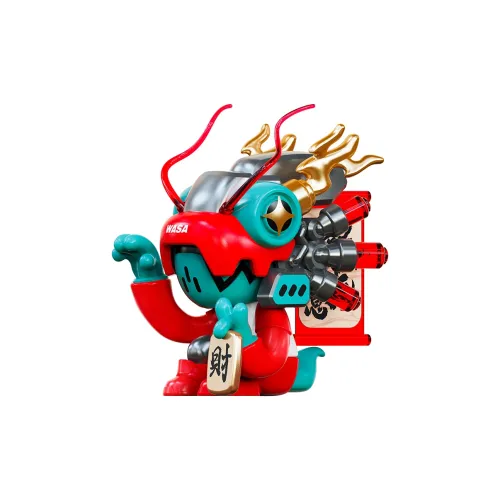 WASA Хамелеон Lucky206 Удача Дракон Коллекция Слепые коробки Один Mystery Коробка Целая коробка 6 шт