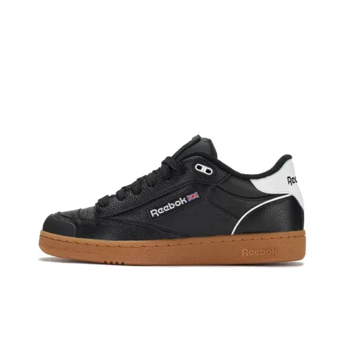 Reebok Club C Series Скейтборд Кроссовки Низкие Черные Унисекс