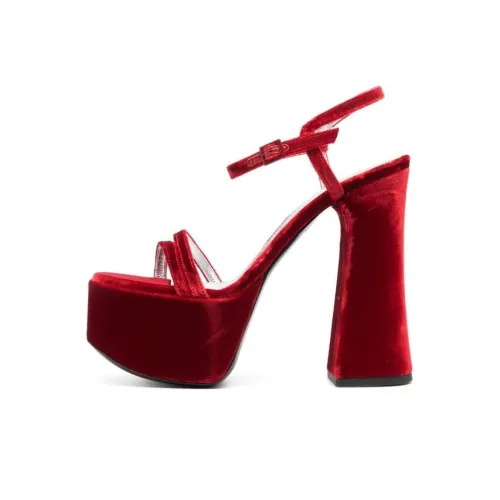 PHILOSOPHY DI LORENZO SERAFINI One Ремень Сандалии Женские Красные