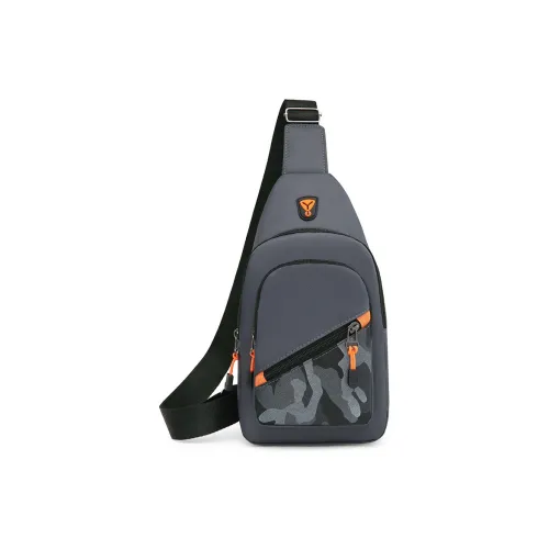 Aini Rabbit Нейлон Sling Сумка Унисекс Серый Черный Синий