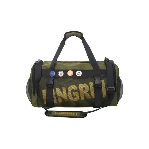 Deli Bear Нейлон Спортивный Рюкзак Дорожная Сумка Обычный Унисекс Зеленый Серый Черный