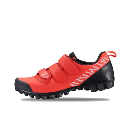 SPECIALIZED RECON 1,0 Slip-Resistant Abrasion-Resistant Велосипедные кроссовки Мужские Красный Черный