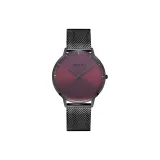 Бургундский черный ремешок через плечо