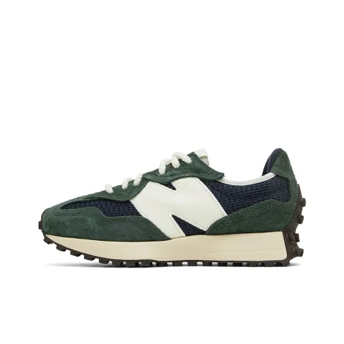 New Balance NB 327 Low Топ Беговые кроссовки Унисекс Темно-синий Зеленый