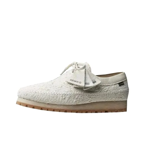 Haven x Clarks противоскользящие низкие топы повседневная обувь мужская белая