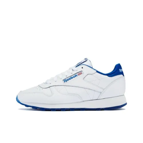 Reebok Classic Leather Беговые кроссовки Низкие Белые Унисекс