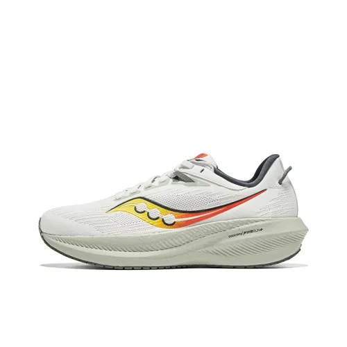 Saucony Triumph Victory 21 Амортизация Низкий Топ Повседневная Обувь для Тренировок и Бег на Длинные дистанции Мужская Серый Зеленый