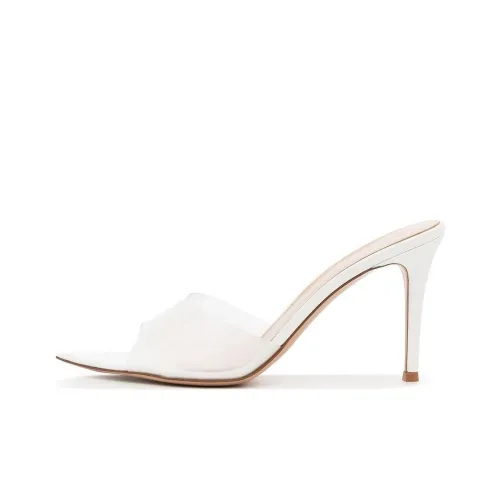 GIANVITO ROSSI ELLE SLIDE Тапочки Белый Женские