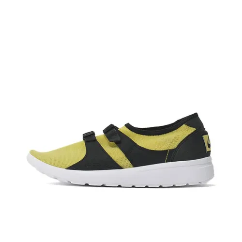 Nike Беговые кроссовки Низкие Топ Желтый Черный Мужской