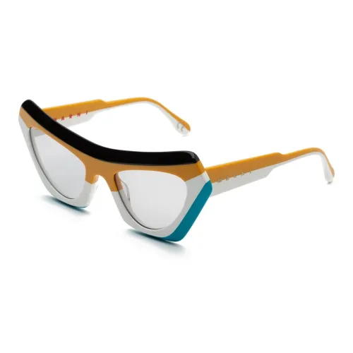 MARNI Кошачий глаз Солнцезащитные очки Мужской Желтый