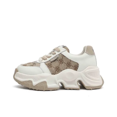 AIFUlIn Evelyn Устойчивые к истиранию Низкие Топ Кроссовки с Толстой Подошвой Женские