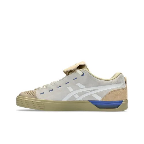 Asics Гель Flexkee Pro Покрытие Устойчивое к абразиву Низкий Топ Скейтборд Кроссовки Унисекс Желто-Серый