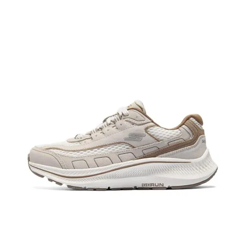 Skechers Go Run Consistent 2,0 Casual Low Top Beige Women's