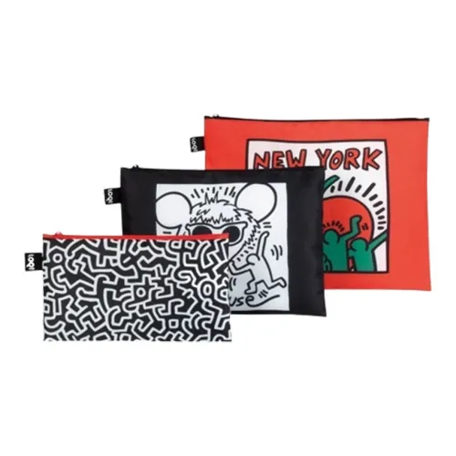 Loqi Keith Haring Коллаборация Полиэстер Хранение Сумка Женская Keith Haring