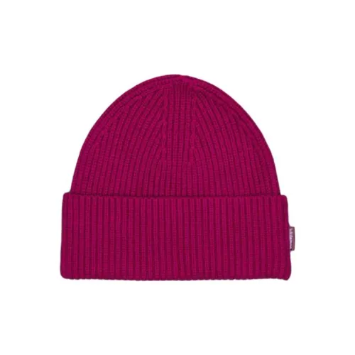 lululemon Смесовая шерсть Шапки-бини Унисекс Красный