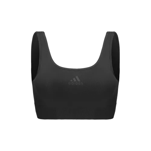 Adidas Черные Женские Бюстгальтеры