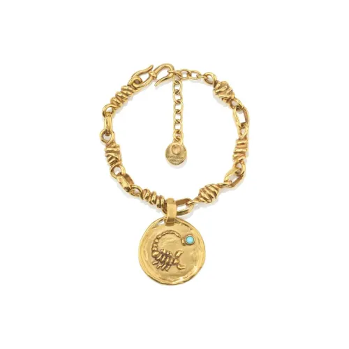 Goossens Браслеты из латуни с покрытием из золота 24Kt Женские Золотые