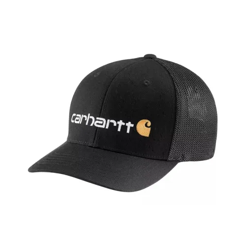 Carhartt Хлопковые кепки унисекс черные