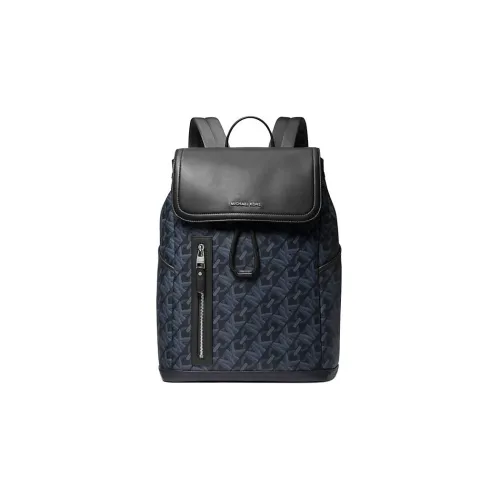 MICHAEL KORS Hudson Покрытый холст Полиэстер Рюкзак Мужской Синий