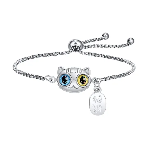 PEACE CAT Браслеты из титанового стального сплава Унисекс