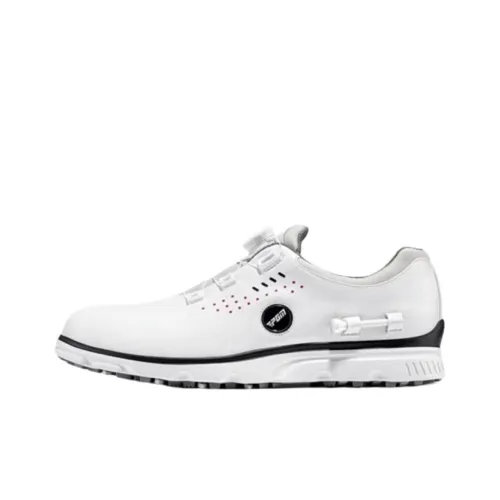 PGM Golf Shoes Low Top White Gray Men's