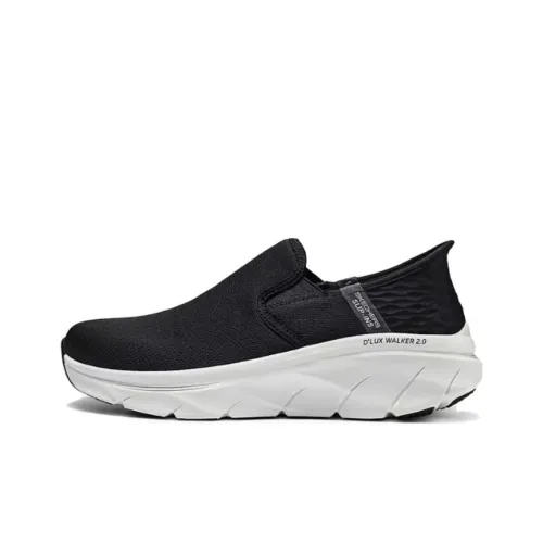 Skechers Hands Бесплатно Slip ins Износостойкий и Легкий Низкий Топ Casual Мужской Черный