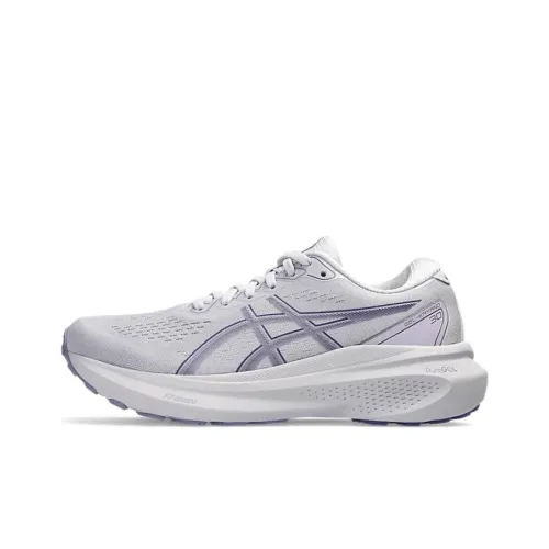 Asics Gel Kayano 30 Low Топ Беговые кроссовки Женские Серый