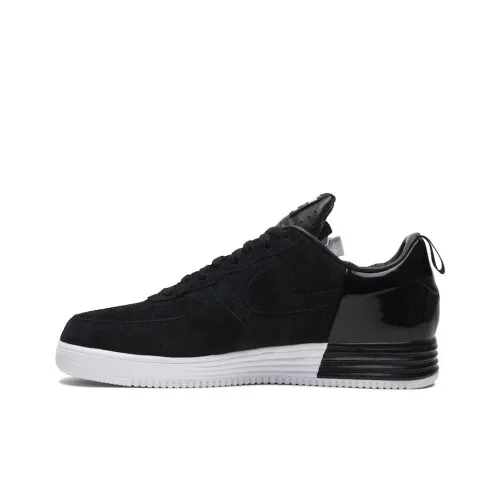 nike Lunar Force 1 Low ACRONYM Черный Белый Противоскользящий Низкий Топ Скейтборд Кроссовки Мужские Черный