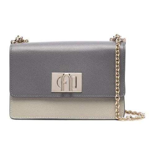 Furla 1927 Collection Телячья кожа Сумка через плечо Мини Женские DESERT SAGE Зеленый